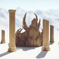 Dragon Shrine Pillars Drennheim Medieval WonderWorlds