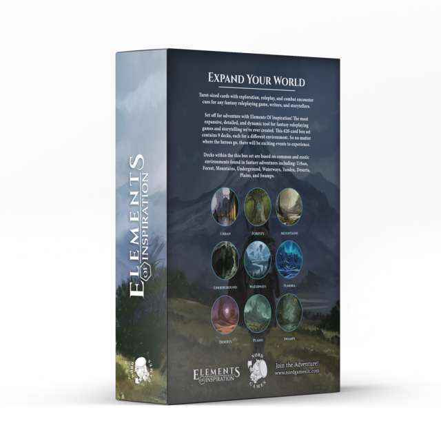 Elements of Inspiration Box Set RPG English Kickstarter Edition