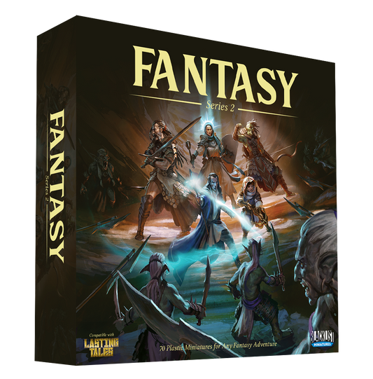 Fantasy: Series 2 Tier Miniatures Kickstarter Ausgabe + Strechgoals