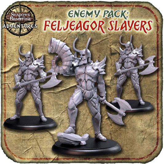 Shadows of Brimstone: Feljeagor Slayers Enemy Set English Edition