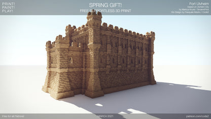 Ulvheim Festung aus dem Ulvheim Set von WonderWorlds