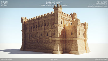 Ulvheim Festung aus dem Ulvheim Set von WonderWorlds