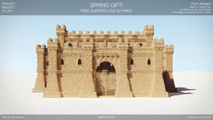 Ulvheim Festung aus dem Ulvheim Set von WonderWorlds