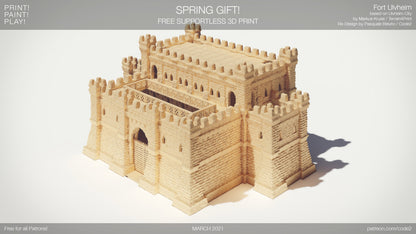 Ulvheim Festung aus dem Ulvheim Set von WonderWorlds