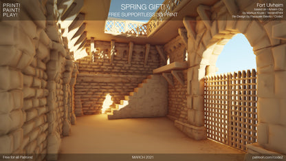 Ulvheim Festung aus dem Ulvheim Set von WonderWorlds