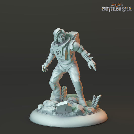 Survivor Söldner Battledrill Kickstarter Brettspiele, Rollenspiel Maler