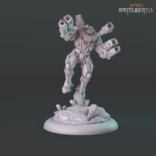 Invader Bioss Fraktion Battledrill Kickstarter Brettspiele, Rollenspiel Maler