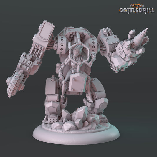 Neuroslaves Curator Bioss Fraktion Battledrill Kickstarter Brettspiele, Rollenspiel Maler