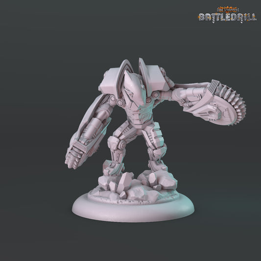 Rockgrinder Bioss Fraktion Battledrill Kickstarter Brettspiele, Rollenspiel Maler