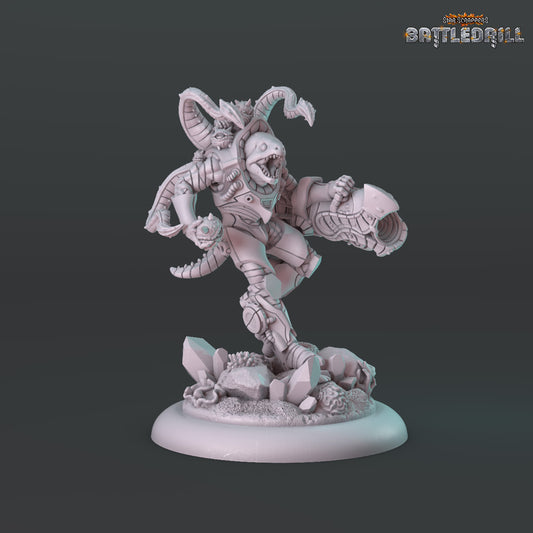 Mu`Ren Bombardier Hydran Fraktion Battledrill Kickstarter Brettspiele, Rollenspiel Maler