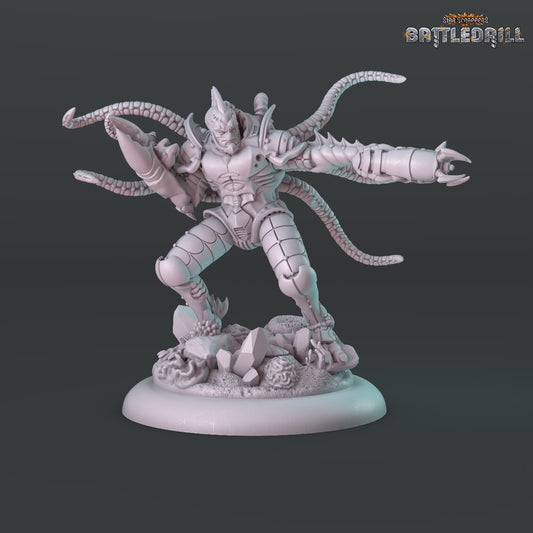 Nu´Rek Hydran Fraktion Battledrill Kickstarter Brettspiele, Rollenspiel Maler