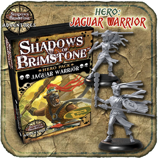 Shadows of Brimstone: Jaguar Warrior Hero Class + Alter Gender englische Ausgabe