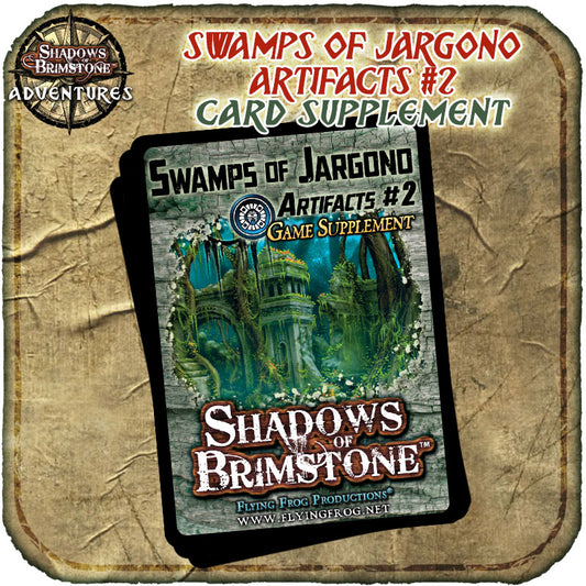 Shadows of Brimstone: Swamp of Jargono Artifact pack 2 englische Ausgabe