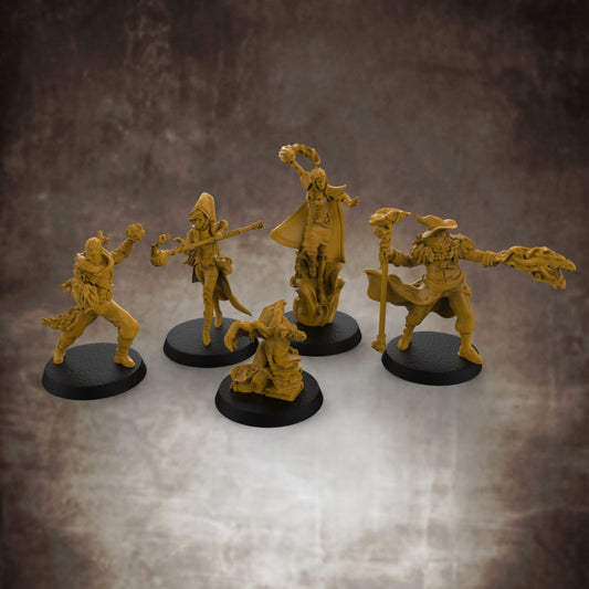 Magician Set by Lion Tower Miniatures