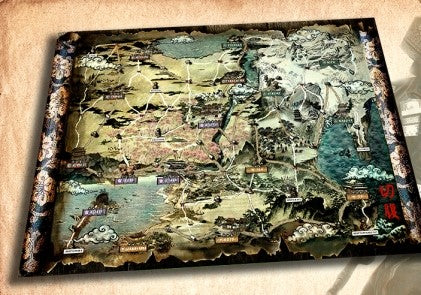 Harakiri: Blades of Honor Neopren Matte/Karte englische Kickstarter Ausgabe Kickstarter Exclusives Synergic Games