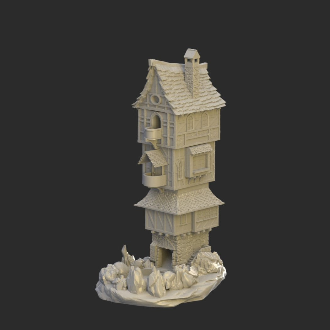 Würfelturm The Barons Manse aus dem Fantasy Dice Towers Set von Create3D