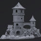 Würfelturm Ruined Keep aus dem Fantasy Dice Towers Set von Create3D