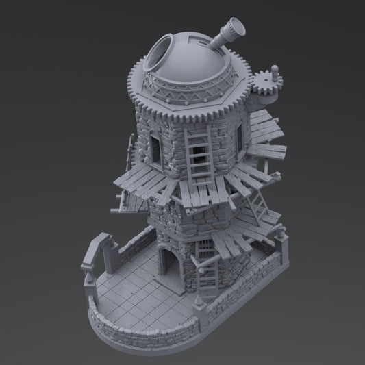 Würfelturm Observatorium aus dem Fantasy Dice Towers Set von Create3D