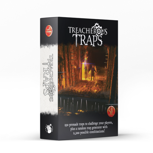 Elements of Inspiration Treacherous Traps Box Set RPG englisch Kickstarter Ausgabe
