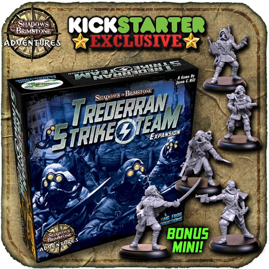 Shadows of Brimstone: Trederran Strike Team Expansion Kickstarter Exclusive English Edition
