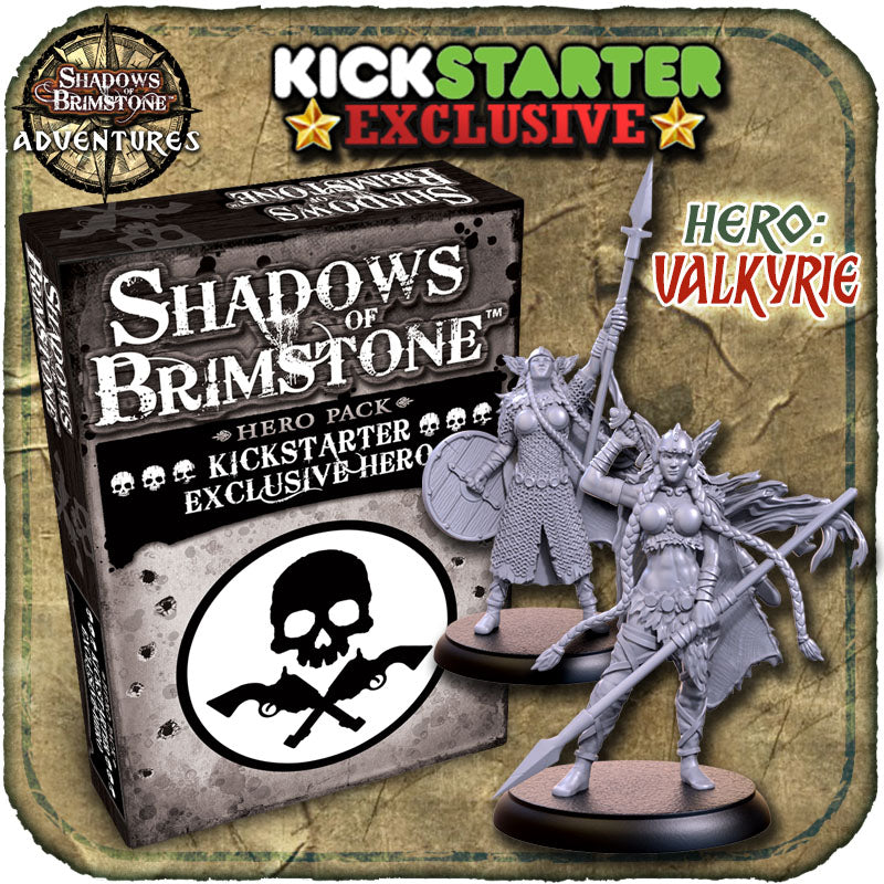 Shadows of Brimstone: KS Exclusive Valkyrie + Avenger Hero Class English Edition