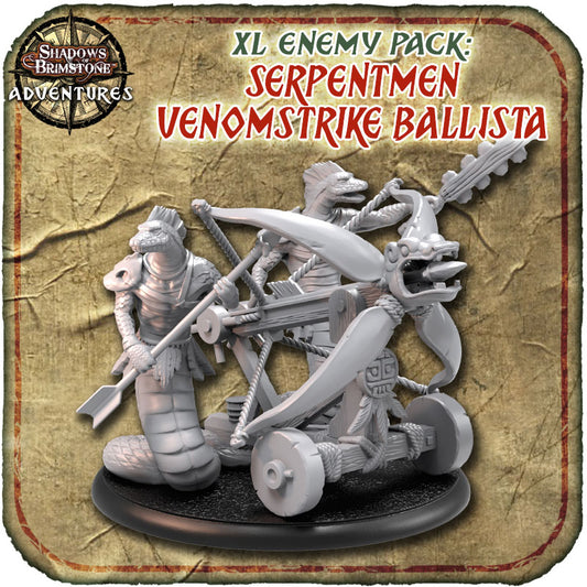 Shadows of Brimstone: Venomstrike Balista XL Enemy Pack English Edition