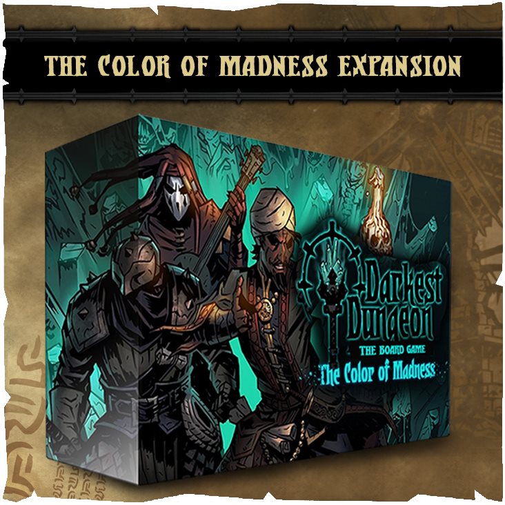 Darkest Dungeon The Color of Madness Erweiterung englische Kickstarter Ausgabe + Strechgoals/KS Exclusives