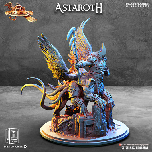 Astaroth aus dem Set Engel - Vor dem Fall von Clay Cyanide Miniatures