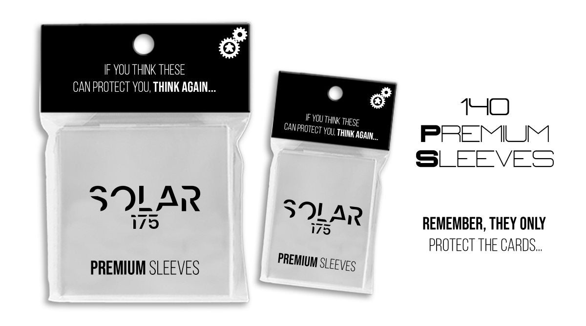 Solar 175 Sleeve Pack English Kickstarter Edition Cogito Ergo Meeple