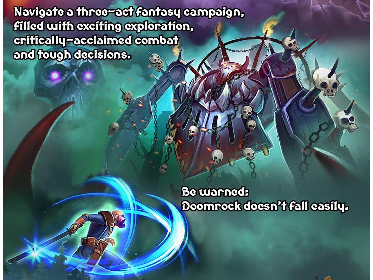 Assault on Doomrock: Doomstrider Pledge English Gamefound Edition + Stretch goals + Exclusives