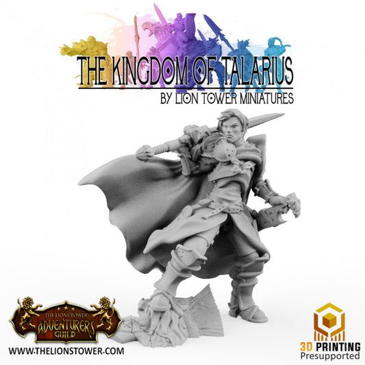 Captain Amara - Königreich von Talarius von Lion Tower Miniatures