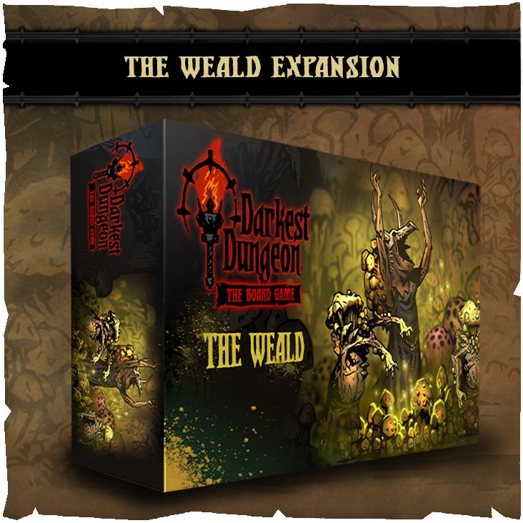 Darkest Dungeon The Weald Erweiterung deutsche Kickstarter Ausgabe + Stretchgoals/KS Exclusives