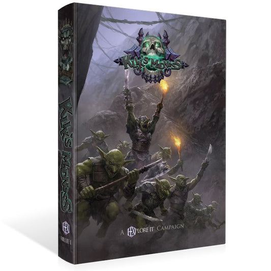 Hexplore It: Valley of the Dead King Klik´s Madness Campaign Book English