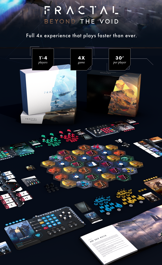 Fractal: Beyond the Void Collector English Kickstarter Edition Expansion