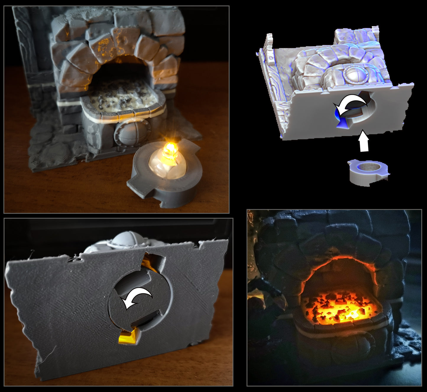 Forge from City of Tarok for RPGs, board games, painters and collectors