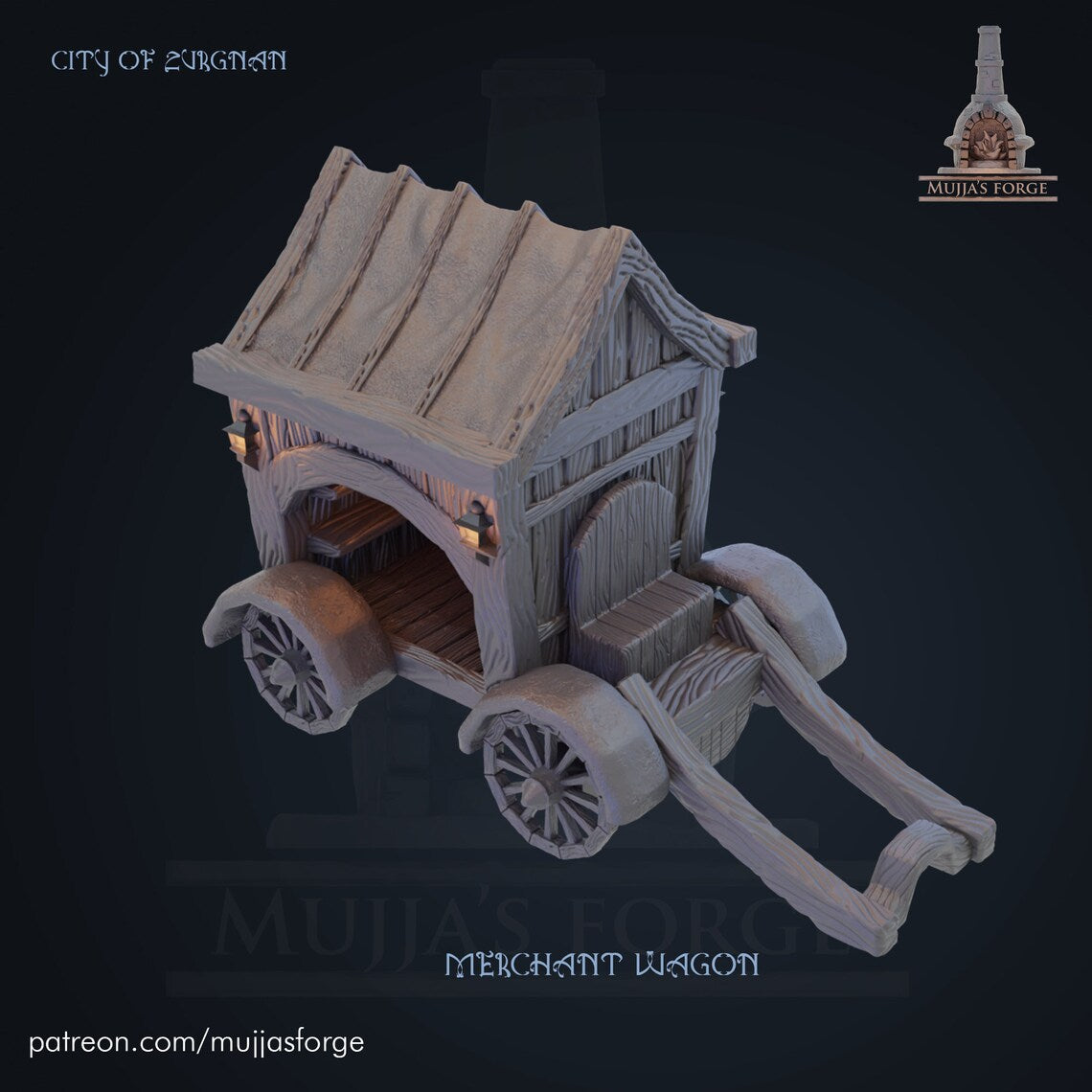 Merchant Merchant Cart House RPG Mujjas Forge City of Zurgnan
