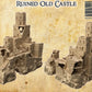 Alte Burg Ruine Mittelalter 3D Terrain Gebäude Miniature Land DnD RPG Tabletop