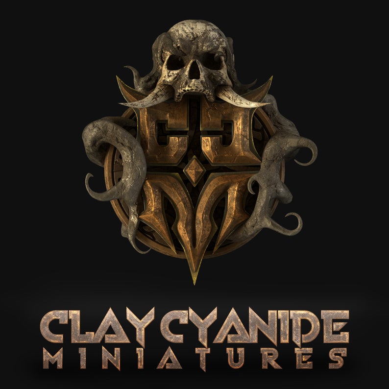 Pest Golem Büste von Clay Cyanide Miniatures