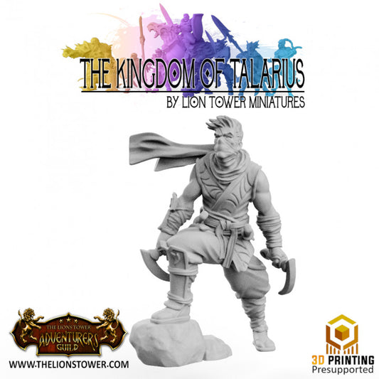 Kyoto, Assassin - Kingdom of Talarius from Lion Tower Miniatures