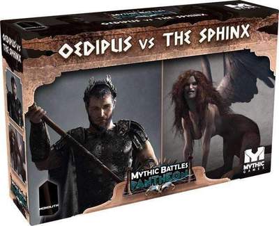 Mythic Battle Pantheon 1.5 Oedipus vs Sphinx Erweiterung + Stretchgoals + KS Exklusives Englisch