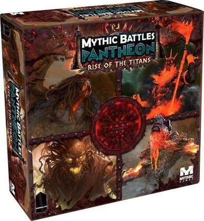 Mythic Battle Pantheon 1.5 Rise of the Titans Erweiterung + Stretchgoals + KS Exklusives Englisch