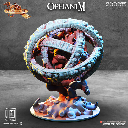 Ophanim from the Angels - Before the Fall set by Clay Cyanide Miniatures