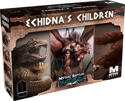 Mythic Battle Pantheon 1.5 Echidna`s Children Expansion + Stretchgoals + KS Exclusive English