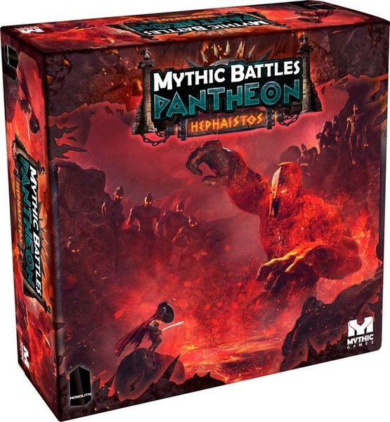 Mythic Battle Pantheon 1.5 Hephaistos Erweiterung + Stretchgoals + KS Exklusives Englisch