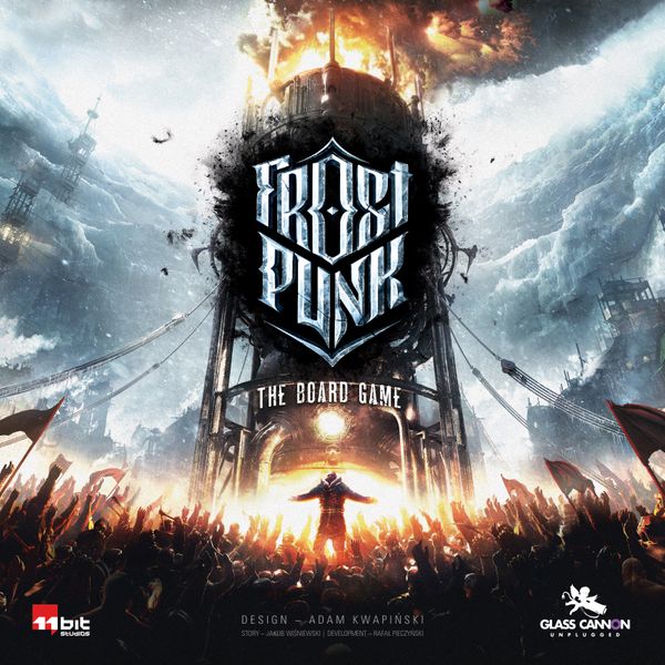 Frostpunk: The Board Game Core Game Pre-Shaded + Frostlander Expansion English Kickstarter Edition