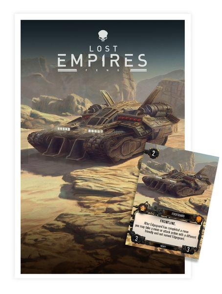 Lost Empire English Kickstarter Edition + Stretchgoals/KS Exclusives + Extensions