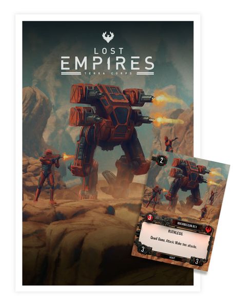Lost Empire English Kickstarter Edition + Stretchgoals/KS Exclusives + Extensions
