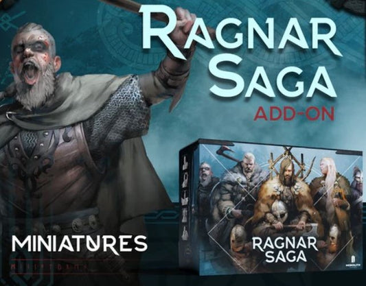 Mythic Battle Ragnarök Ragnar Saga Expansion + Stretchgoals + KS Exclusive English