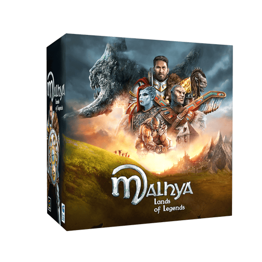 Malhya: Land of Legends Heroic Pledge Kickstarter Ausgabe Englisch Stretch Goals KS Exclusives