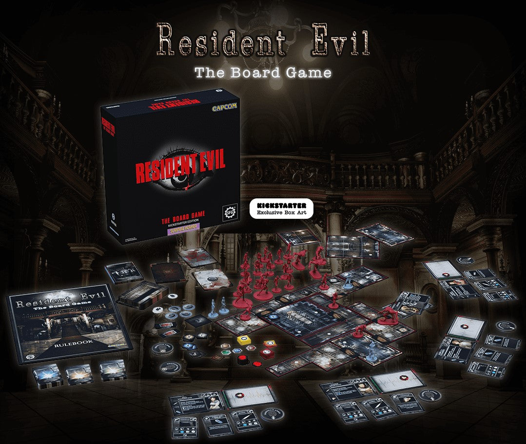 Resident Evil Bravo Pledge Core Game + Stretch Goals + KS Exclusives English Steamforged Games Pre-Order